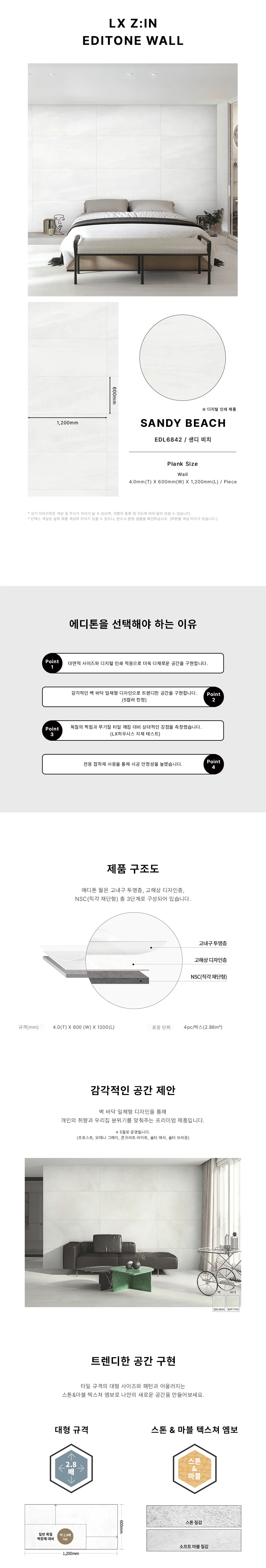 에디톤월 샌디 비치 상세 1