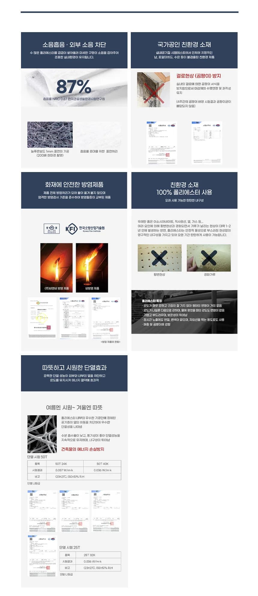 충진재 25T/50T (방염,비방염) 상세 3